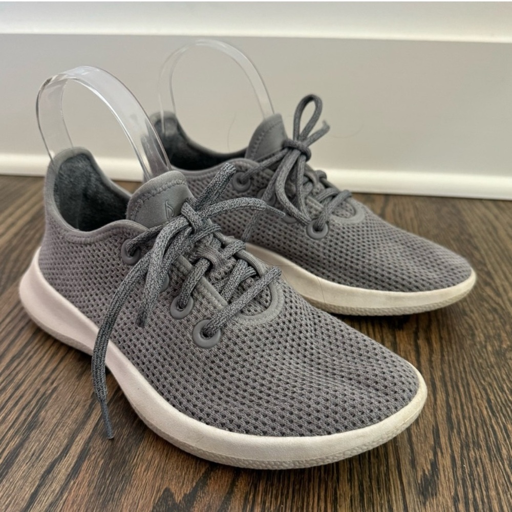 Allbirds grey Tree Runners sneakers size 7
